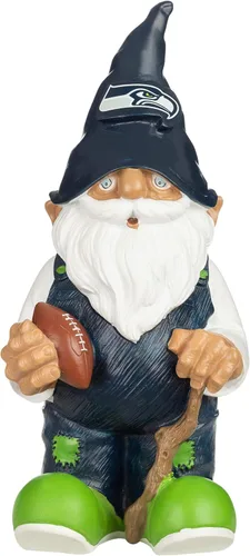 Miniatura 21 de NFL Resin 11.5" Team Logo Outdoor Garden Statue Gnome