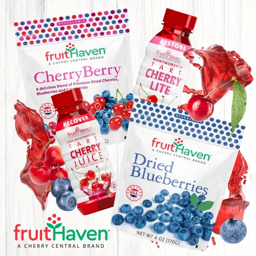 Miniatura 6 de fruitHaven Arándanos secos, totalmente naturales, sin gluten, sin perservantes, buena fuente de fibra, vitaminas y minerales, propiedad