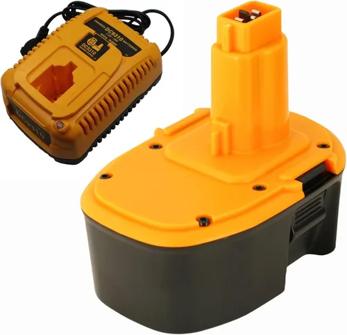 1.3Ah Compatible con batería Dew/ALT de 14.4V y cargador NiCad Reemplazo Black and Decker (etiqueta de capacidad real) DW928 PS140 DCD140 DC9091