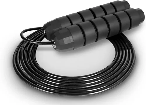 Miniatura 2 de ProsourceFit Speed Jump Rope up to 8 Foot Adjustable Length for Men and Women, Foam Handles, Ultra Light Rope for Boxing, Jumping Exercises and