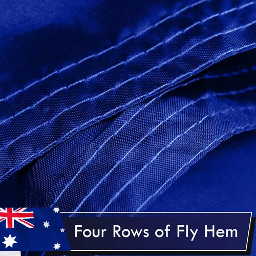 Miniatura 5 de G128 Bandera de Australia, 3 x 5 pies, serie LiteWeave, impresa en poliéster 100D, bandera de país, colores vibrantes, ojales de latón