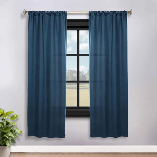 Miniatura 162 de Superior Cortinas Opacas, Oscurecimiento de Habitación, Dormitorio, Cortinas, Cocina, Acentos de Ventana de Sala de Estar, Bloqueo Solar, Térmico