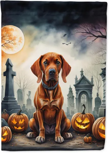 Miniatura 34 de Caroline's Treasures DAC2011GF - Bandera decorativa para jardín de Halloween con diseño de beagle para jardín, jardín, jardín, jardín, multicolor