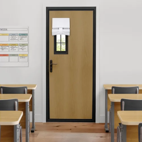 Miniatura 119 de HOMEIDEAS Cortinas Opacas para Aula para Puerta Principal, Cubierta de Ventana de Puerta de Aula, Persianas de Privacidad con Aislamiento Térmico
