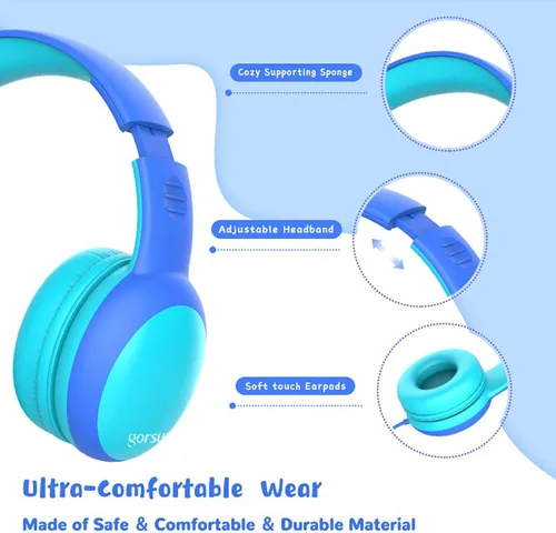 Miniatura 3 de E61V - Auriculares con cable con diseño de orejas de gato