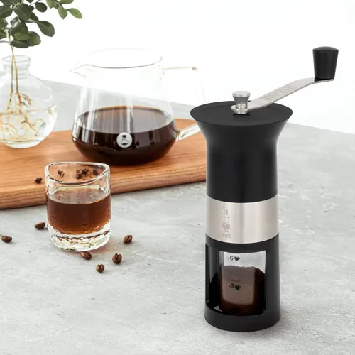 Miniatura 6 de Bialetti MCPRO001 Molinillo de café manual, acero aleado, negro