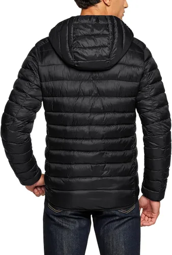 Miniatura 2 de TSLA - Chaqueta acolchada, ligera y plegable para hombre, ideal para invierno, impermeable