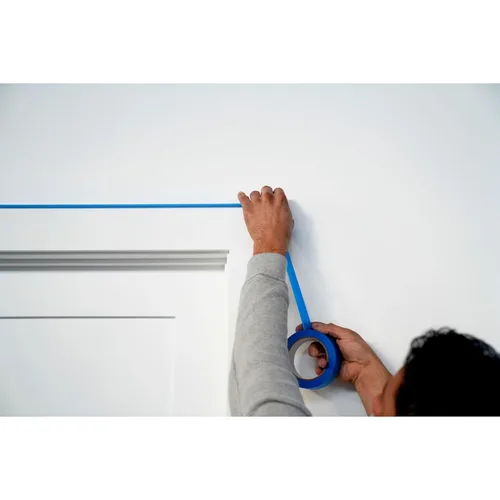 Miniatura 10 de ScotchBlue Cinta de pintura original multisuperficie, 1 pulgada de ancho (0.94 pulgadas x 60 yardas), 3 rollos, cinta de pintura azul que protege