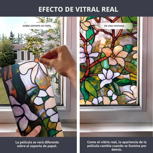 Miniatura 5 de Artscape 01 – 0113 24" x 36" Magnolia Diseño Ventana Cine Multicolor