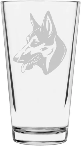Miniatura 423 de Perro de Presa Canario - Vaso de pinta personalizado con temática de perro grabado multiusos, 16 onzas