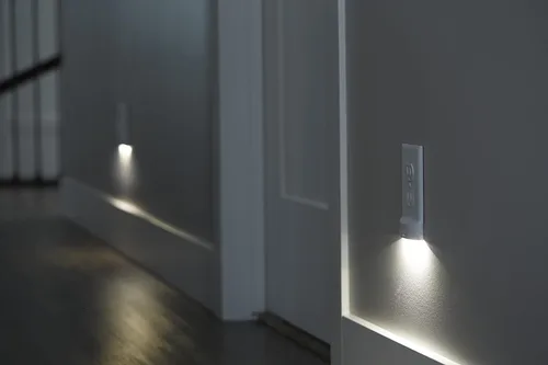 Miniatura 2 de 2 unidades - SnapPower MotionLight [para tomas decorativas] - Luces nocturnas LED con detección de movimiento incorporadas en la placa de pared