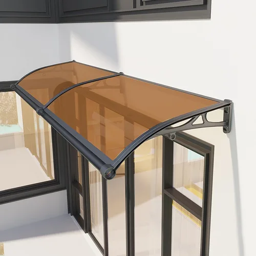 Miniatura 8 de Toldo para ventana, toldos de aluminio con fregadero, toldo de patio al aire libre, toldo de patio al aire libre, hoja hueca de protección contra