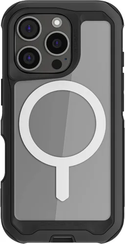 Miniatura 75 de Ghostek Atomic Slim - Funda protectora para iPhone 15 Pro Max, compatible con accesorios MagSafe, marco de metal de aluminio, funda de teléfono