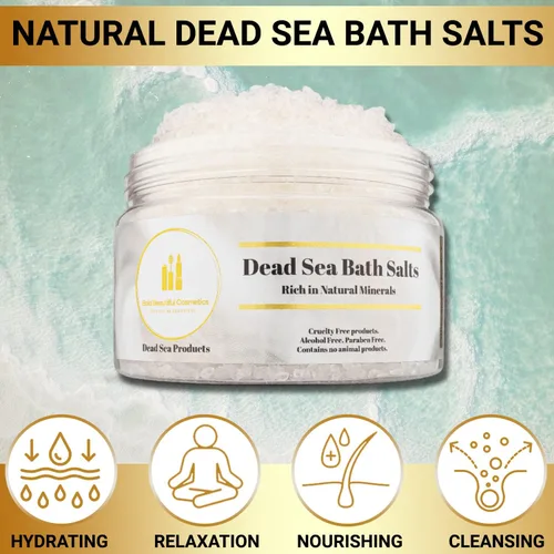 Miniatura 2 de Bold Beautiful Cosmetics - Sal de baño del mar muerto y remojo de pies por Bold Beautiful Cosmetics Natural Skin Rejuvenecimiento de la piel