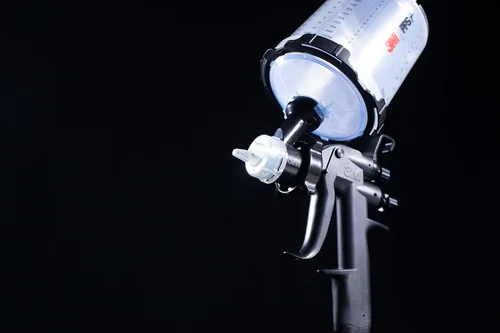 Miniatura 12 de 3M Pistola pulverizadora Performance 2 con válvula de control de flujo de aire 3M Performance, 26852, rociador de pintura con boquillas de acabado