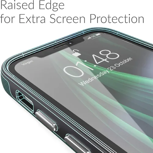 Miniatura 7 de Crave Funda para iPhone 12 mini, funda de protección dual para iPhone 12 mini (5.4 pulgadas) - Verde bosque