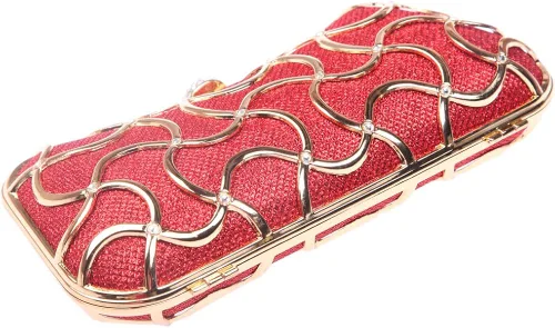 Miniatura 4 de Fawziya Bolso de mano de cristal para mujer con asa