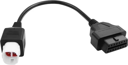 Miniatura 7 de Adaptador OBD2 de 4 pines compatible con OBD a 4 pines para cable de diagnóstico de motocicleta Yamaha, adaptador OBD2 de 4 pines compatible