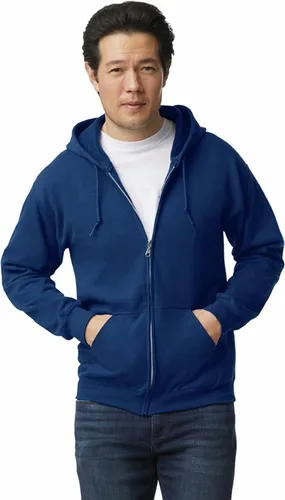 Miniatura 35 de Gildan Sudadera con capucha y cremallera completa para hombre