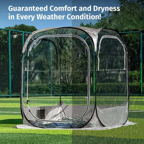 Miniatura 3 de East Oak Weather Sports Tent for Fishing, Sports Event Pop Up Bubble Tent Instant Sun & Rain Shelter No Condensation, Spacious Interior, Ultra