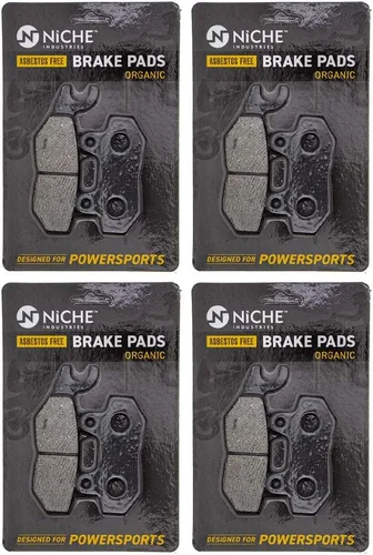 Miniatura 7 de NICHE Juego de pastillas de freno para Triumph Sprint Scrambler Bonneville T2022955 T2025045 Delantero trasero Orgánico