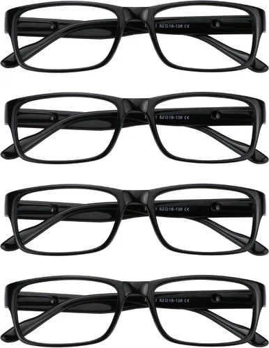 Miniatura 19 de VisionGlobal 2 pares de anteojos de lectura, anteojos bloqueadores de luz azul, anteojos de lectura para computadora para mujeres y hombres, marco 2
