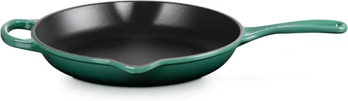 Miniatura 2 de Le Creuset Sartén de hierro fundido esmaltado con mango de hierro, 10.25 pulgadas, Artichaut