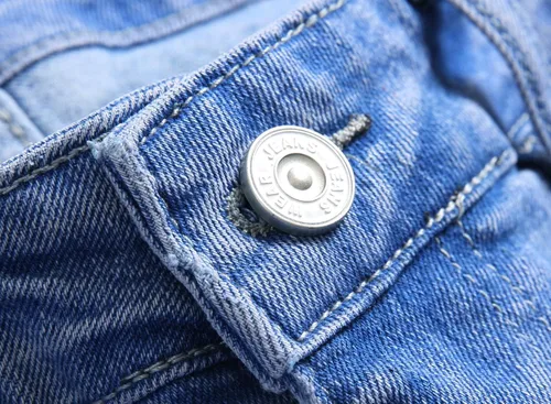 Miniatura 3 de Pantalón de jean elastizado, ajustado, moderno, para hombre.