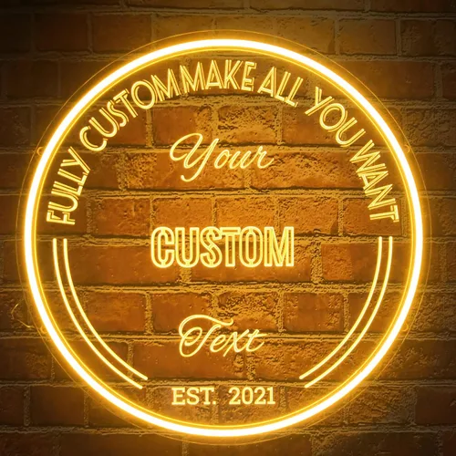 Miniatura 3 de Letrero de neón personalizado, letrero LED personalizado con nombre, decoración de pared de acrílico, para el hogar, dormitorio, boda, cumpleaños