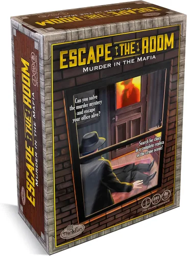 Miniatura 5 de ThinkFun Escape The Room: Murder in The Mafia - Atractivo juego de acertijos para mayores de 13 años Ideal para adolescentes y adultos