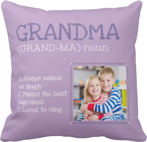 Miniatura 14 de Almohada personalizada: almohada personalizada con imagen y nombre, incluyendo funda e inserción. Impresión a todo color en ambos lados Funda ultra