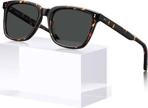 Miniatura 73 de Carfia Chic - Lentes de sol polarizados para mujer, protección UV400, marco de acetato pulido a mano