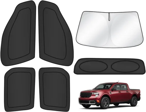 Miniatura 19 de T TGBROS Parasol para parabrisas para Honda Civic 2022-2025 2026, parasol grueso con bloqueo UV y opaca, para privacidad, plegables, 8 accesorios
