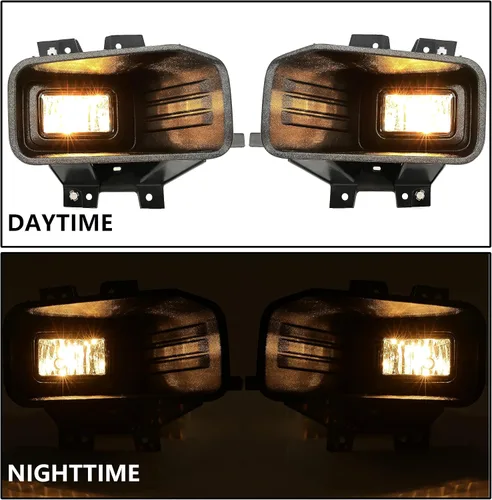 Miniatura 9 de HECASA Par de luces antiniebla compatibles con Ford F150 F-150 2018-2020 Reemplazo para FO2593246 FO2592246 FO2592246 Lámparas antiniebla
