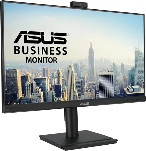 Miniatura 11 de ASUS Monitor de videoconferencia 1080P de 24" (BE249QFK) - IPS, 100Hz, sin marco, cámara web Full HD, matriz de micrófono, altavoces, altura