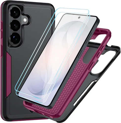 Miniatura 59 de Funda para Samsung Galaxy A15 5G con protector de pantalla HD [protección contra caídas de grado militar] Protección de cuerpo completo resistente a