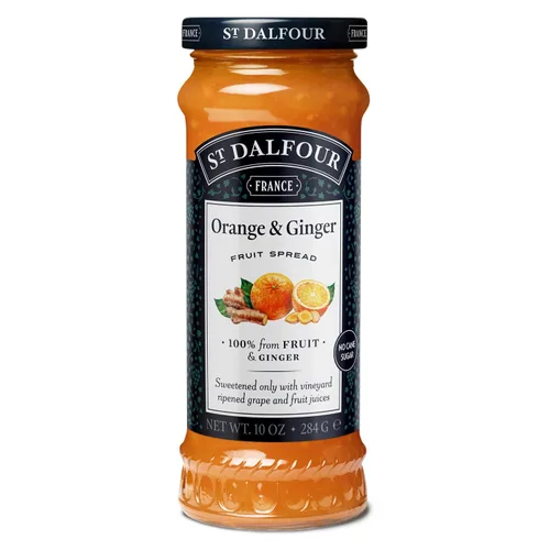 Miniatura 25 de St. Dalfour Untable de frutas de arándanos, 10 onzas, 100% de frutas, sin ingredientes artificiales, sin OMG, sin azúcar de caña, todo natural