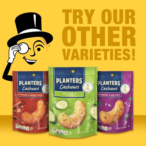Miniatura 5 de PLANTERS Almendras de Cashew con Romero y Sal Marina - Paquetes de Snack de Mezcla de Frutos Secos - Snack con Romero y Sal Marina, Mezcla de Frutos