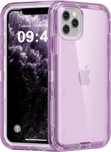 Miniatura 7 de Follaroma para iPhone 11, Funda Resistente a Prueba de Golpes, Protección Anti-Caída, Funda Protectora Transparente de Doble Capa Compatible
