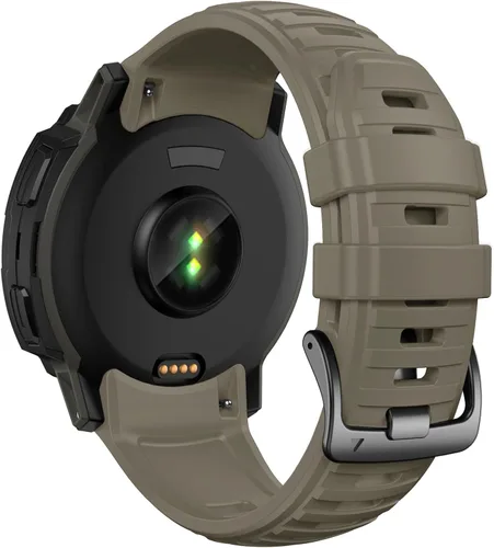 Miniatura 10 de NotoCity Correa para reloj Garmin Instinct 2X Solar, Instinct 2X Soft 26MM Silicona Reemplazo Correa de reloj (negro)