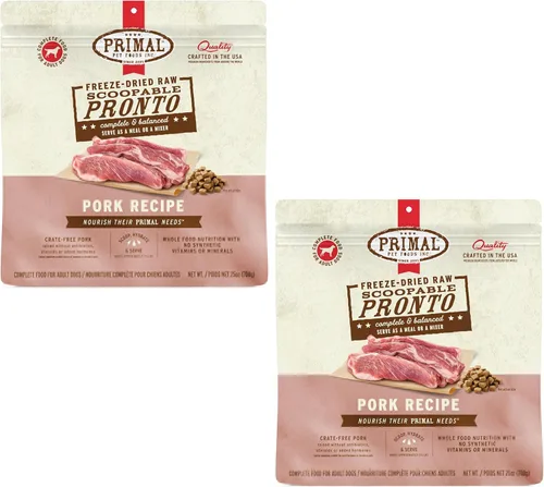 Miniatura 17 de Primal - Alimento liofilizado para perros, Pronto Mini Nuggets, cordero; tomar y servir, comida completa y equilibrada; también se puede utilizar