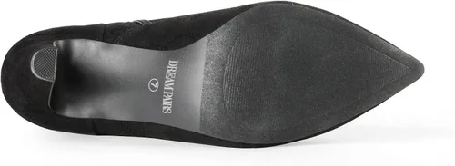 Miniatura 7 de DREAM PAIRS Botas altas hasta el muslo para mujer, tacones por encima de la rodilla, botas largas y sexys con punta puntiaguda