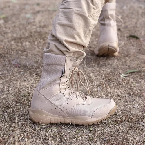 Miniatura 6 de Men's LD Lightweight Combat Boots MicrofiberSuede Leather Military Tactical Boots