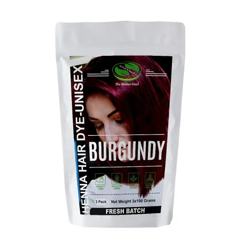 Miniatura 24 de Tintura de henna para cabello y barba, 100 % natural y libre de químicos, The Henna Guys, Paquete de 1, Café Oscuro Marrón oscuro