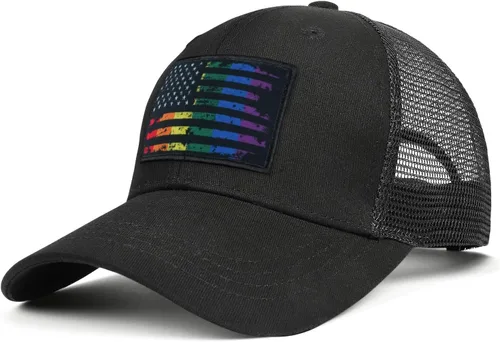 Miniatura 4 de American Flag Hat Pride Hat LGBT Baseball Cap
