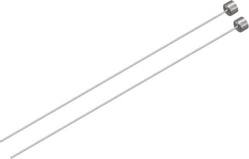 Miniatura 14 de uxcell Pasadores eyectores rectos, 0.256 in (1/4") Dia. Punzón de punta redonda de acero 65Mn 100mm (4") de largo para mantenimiento mecánico 2
