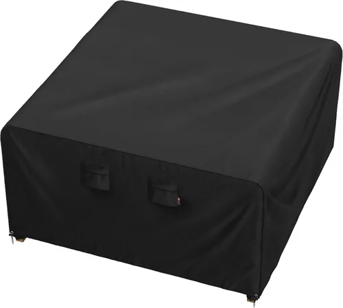 iBirdie Juego de fundas para muebles de patio al aire libre de 54 x 54 pulgadas, se ajustan a 4 x 4 pies, 54, 52, 50 pulgadas de ancho, cubierta