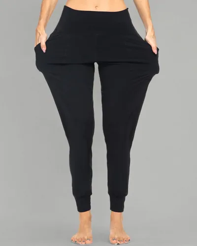 Miniatura 7 de Kcutteyg Pantalones deportivos para mujer con bolsillos, ligeros, de secado rápido, pantalones deportivos suaves para gimnasio, yoga, correr