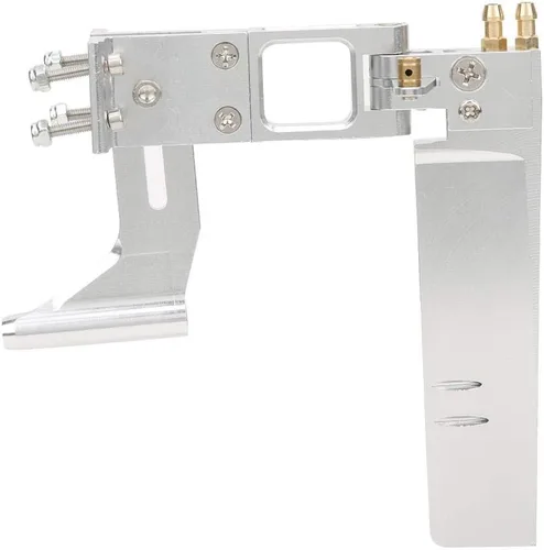 Miniatura 8 de Conjunto de timón de barco a control remoto, eje flexible de 0.2 pulgadas con soporte Kits de timón integrado de 4.3 pulgadas para modelo de barco