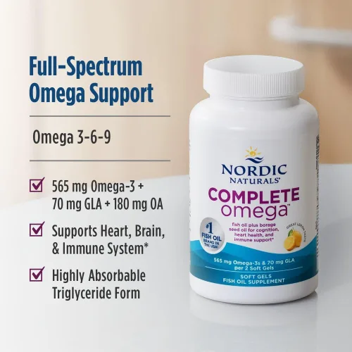 Miniatura 3 de Complete Omega de limón de Nordic Naturals, 03770, 1, 1